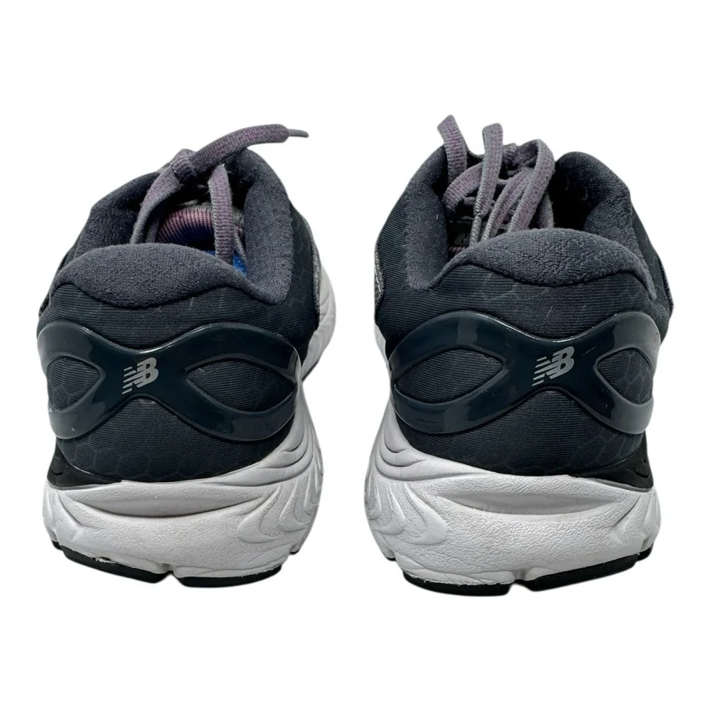 New Balance 🔥Womens Gray 💜Purple Running Shoes🤑  Gym Work Out Sneakers Size 8